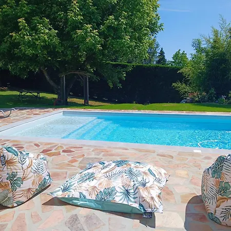 ヴィラ Spacieux Et Lumineux Dans Contemporaine Avec Piscine Chauffee Privative Pres Golf D'arcangues ビダール