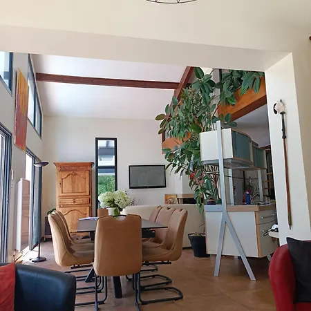 Villa Spacieux Et Lumineux Dans Contemporaine Avec Piscine Chauffee Privative Pres Golf D'arcangues *