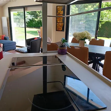 Villa Spacieux Et Lumineux Dans Contemporaine Avec Piscine Chauffee Privative Pres Golf D'arcangues Bidart